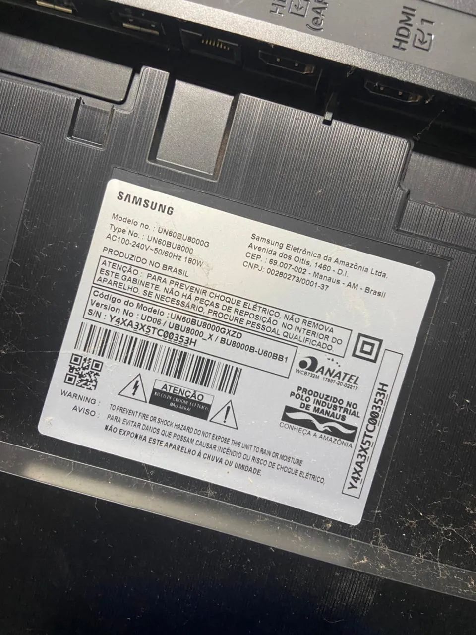 Televisão de 60 pelegadas Samsung  - Foto 3