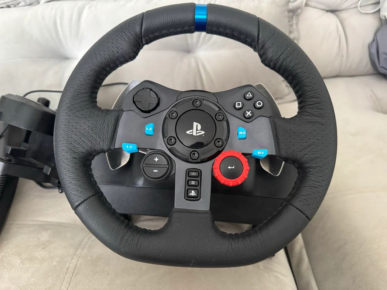 Volante logitech g29, pedais e câmbio  - Foto 2
