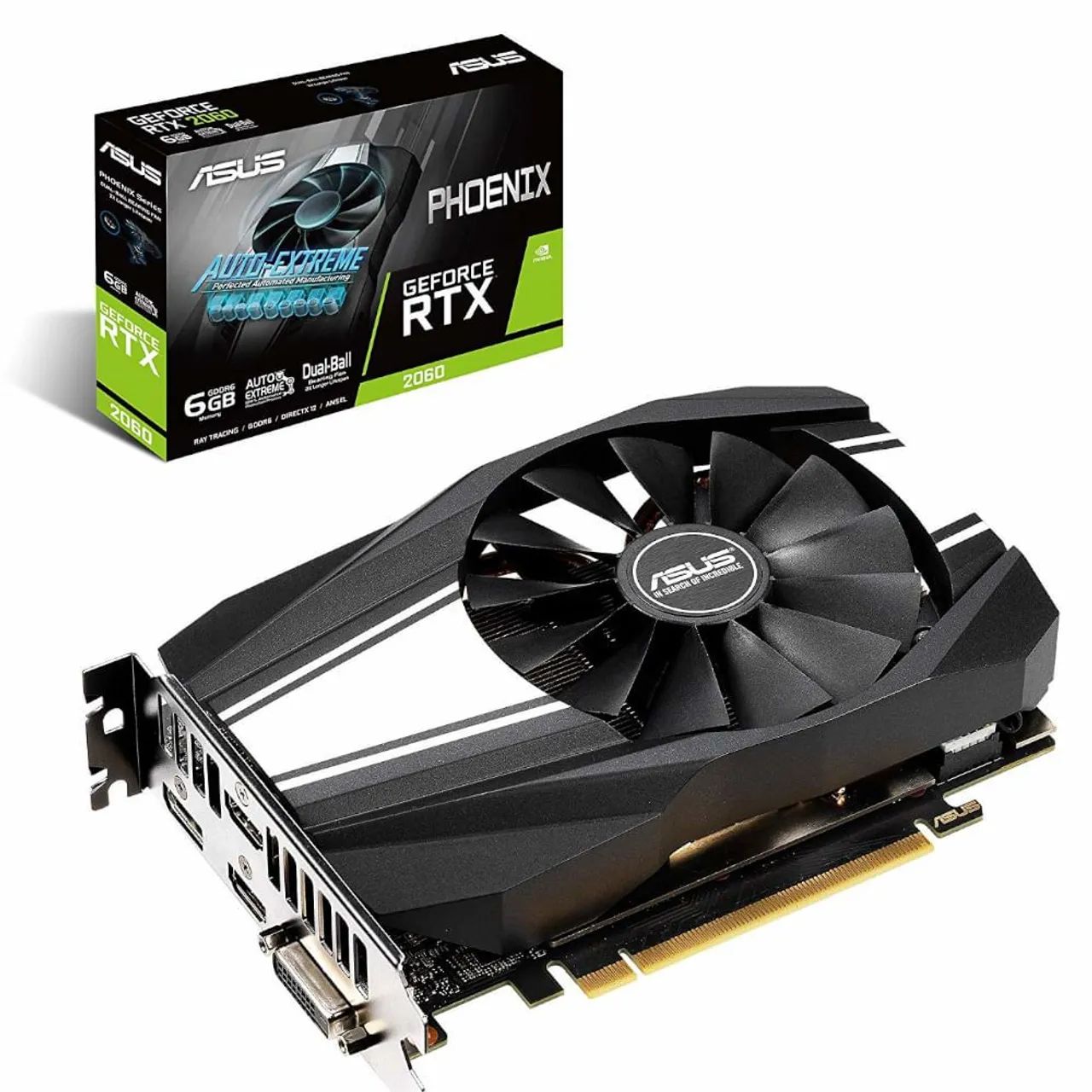 PLACA DE VÍDEO RTX 2060 6gb VRAM 