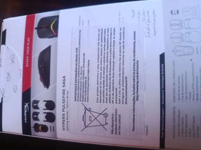 Mouse Gamer HyperX Pulsefire Saga - Foto 2