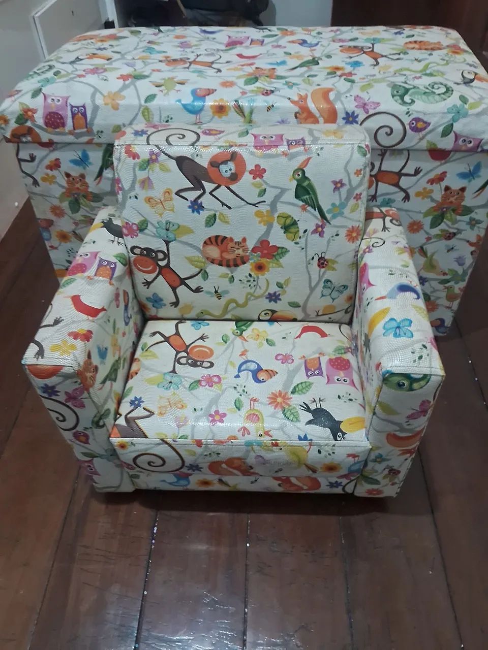 Bau com poltrona infantil  - Foto 4