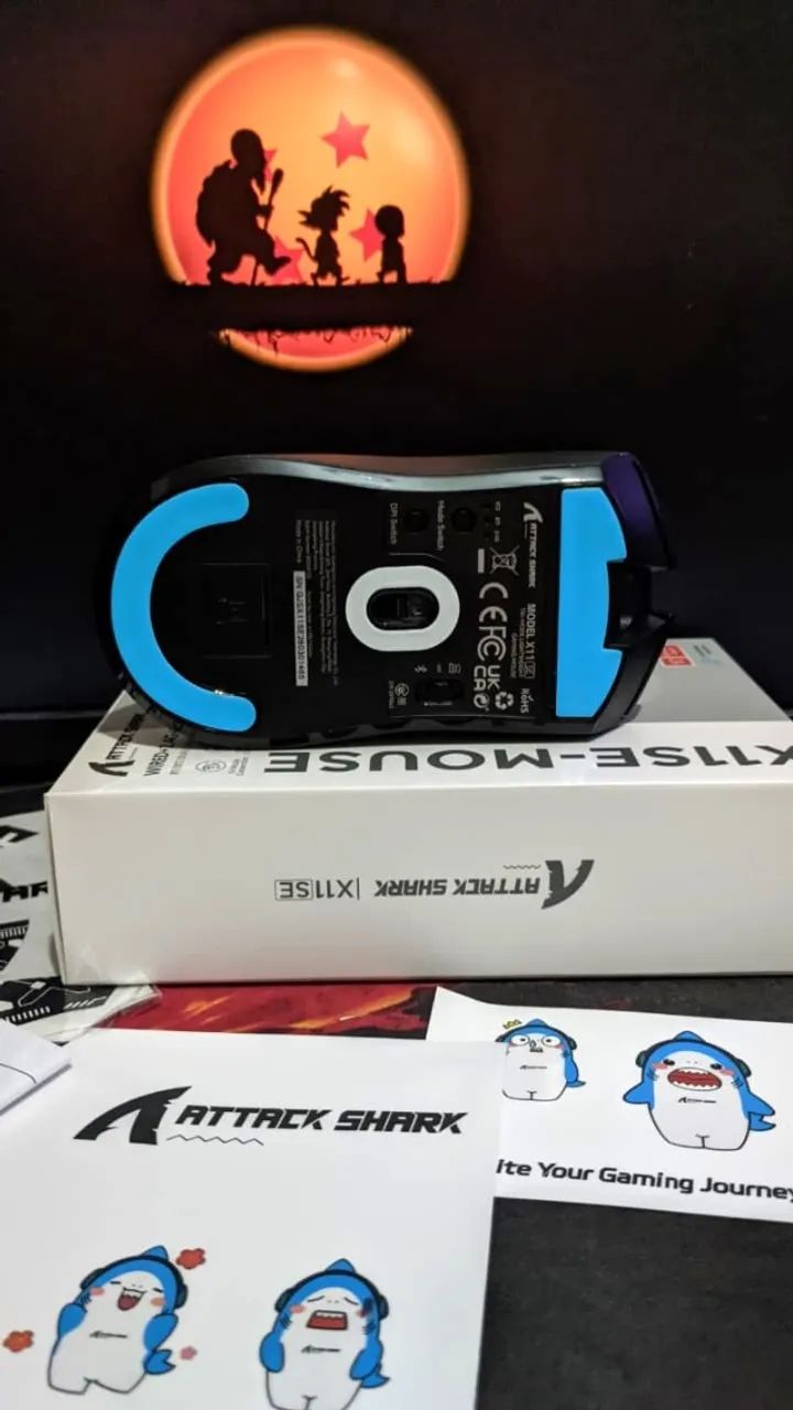 Mouse sem fio Attack Shark X11 - Foto 3