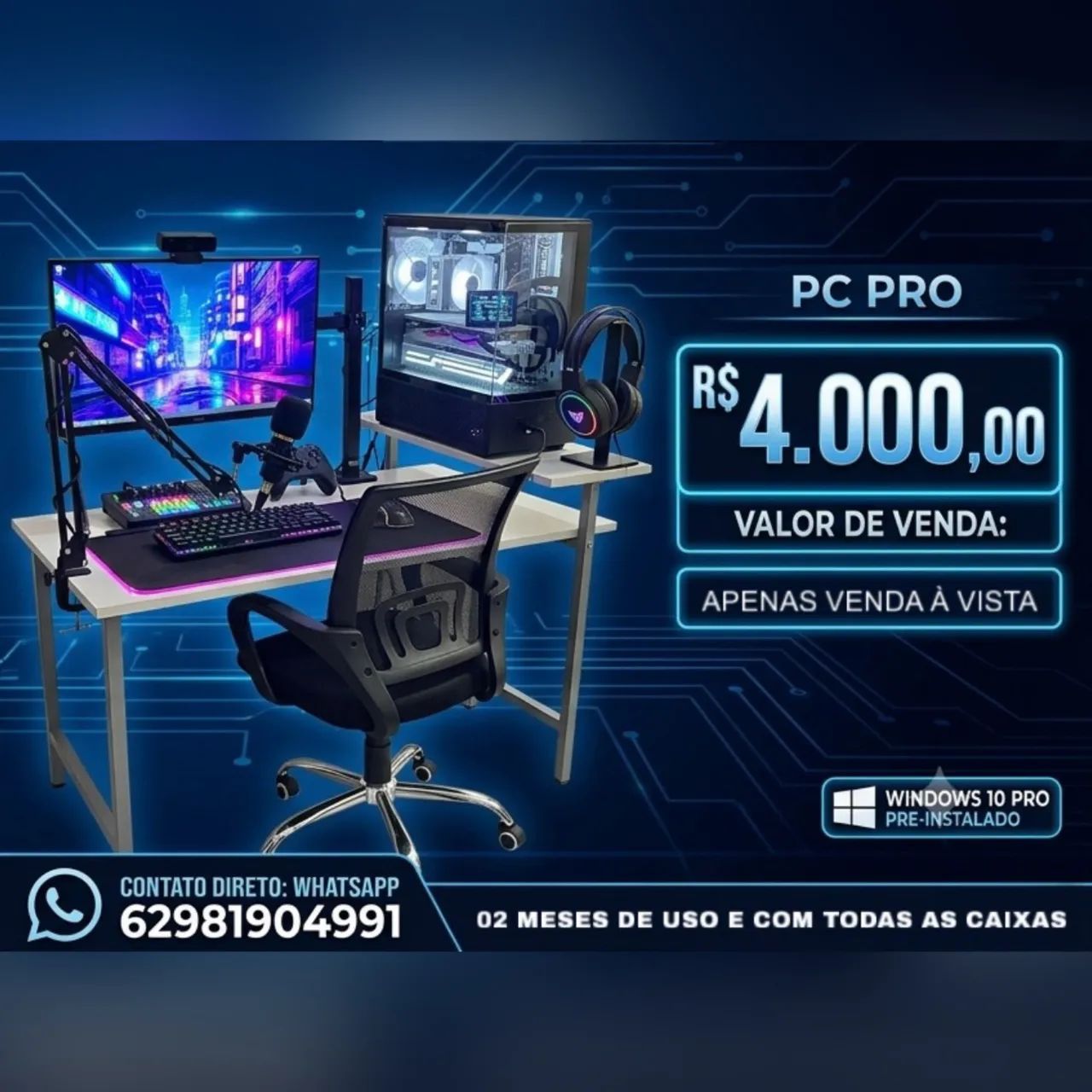 PC COMPLETO GAMER / LIVES / EDIÇÃO 