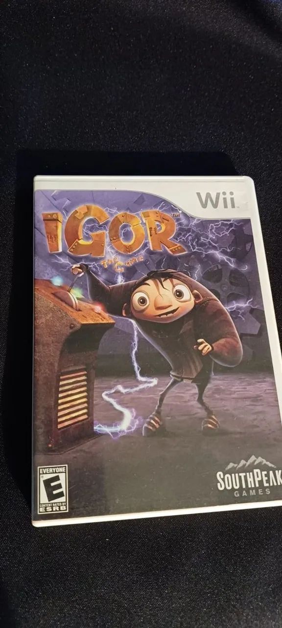 igor. jogo wii. 