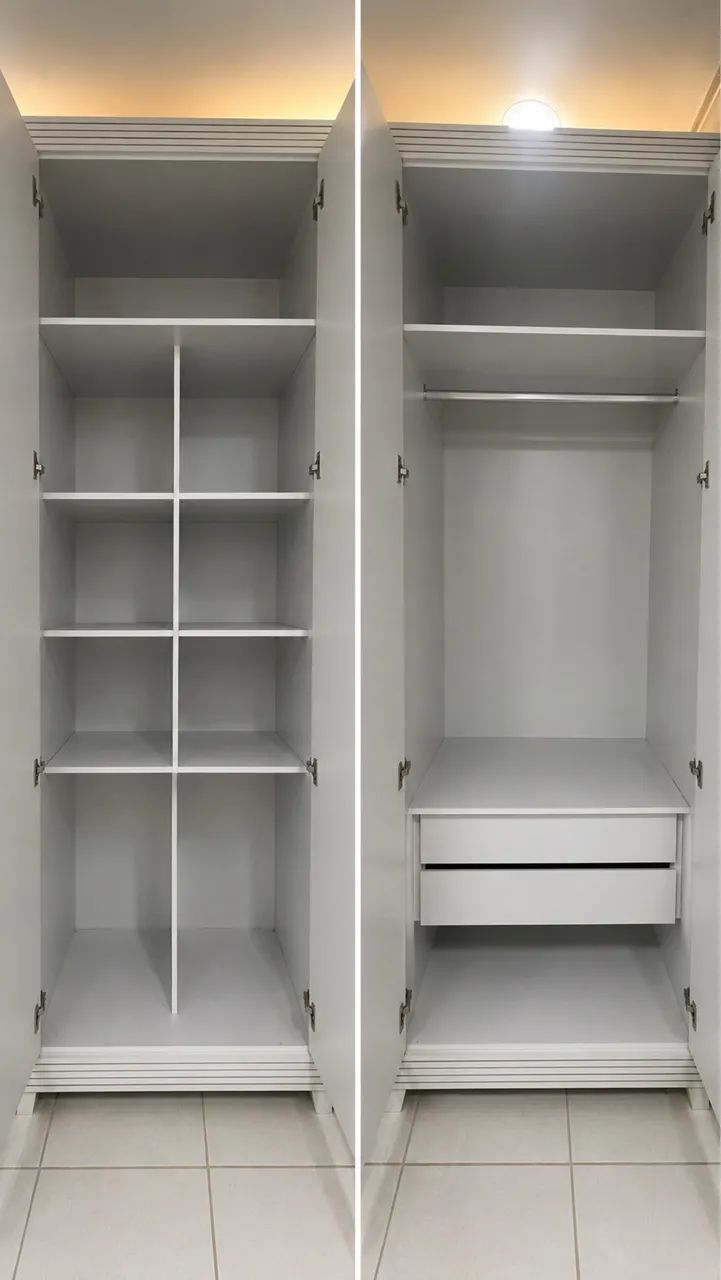 Guarda roupa casal com meses de uso  - Foto 2