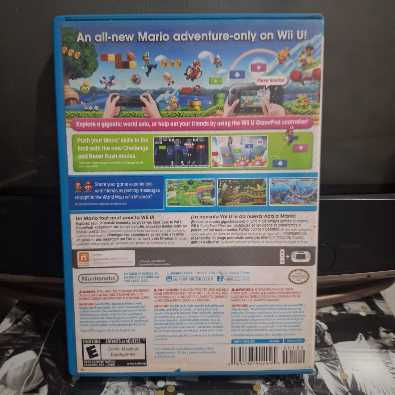 Super mario do wii u original completo  - Foto 2