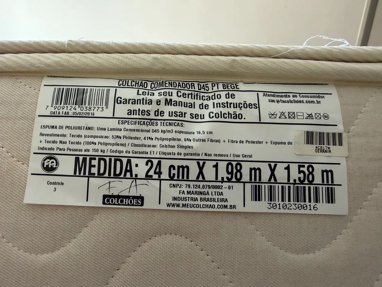 Vendo Box Baú + colchão queen - Foto 4