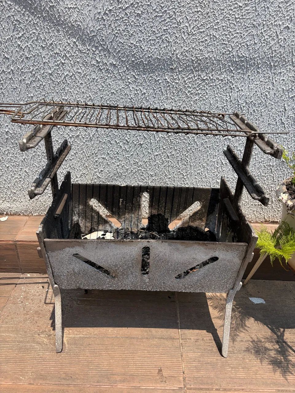 Churrasqueira alumínio fundido 