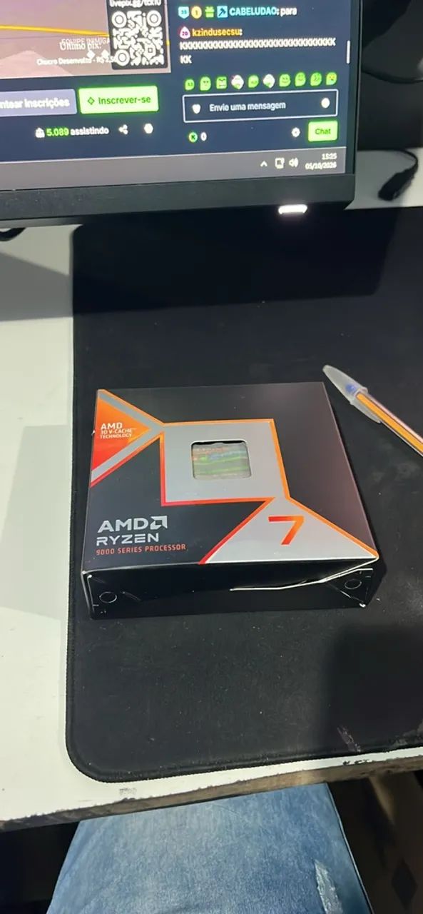 Processador ryzen 7 9800x3d