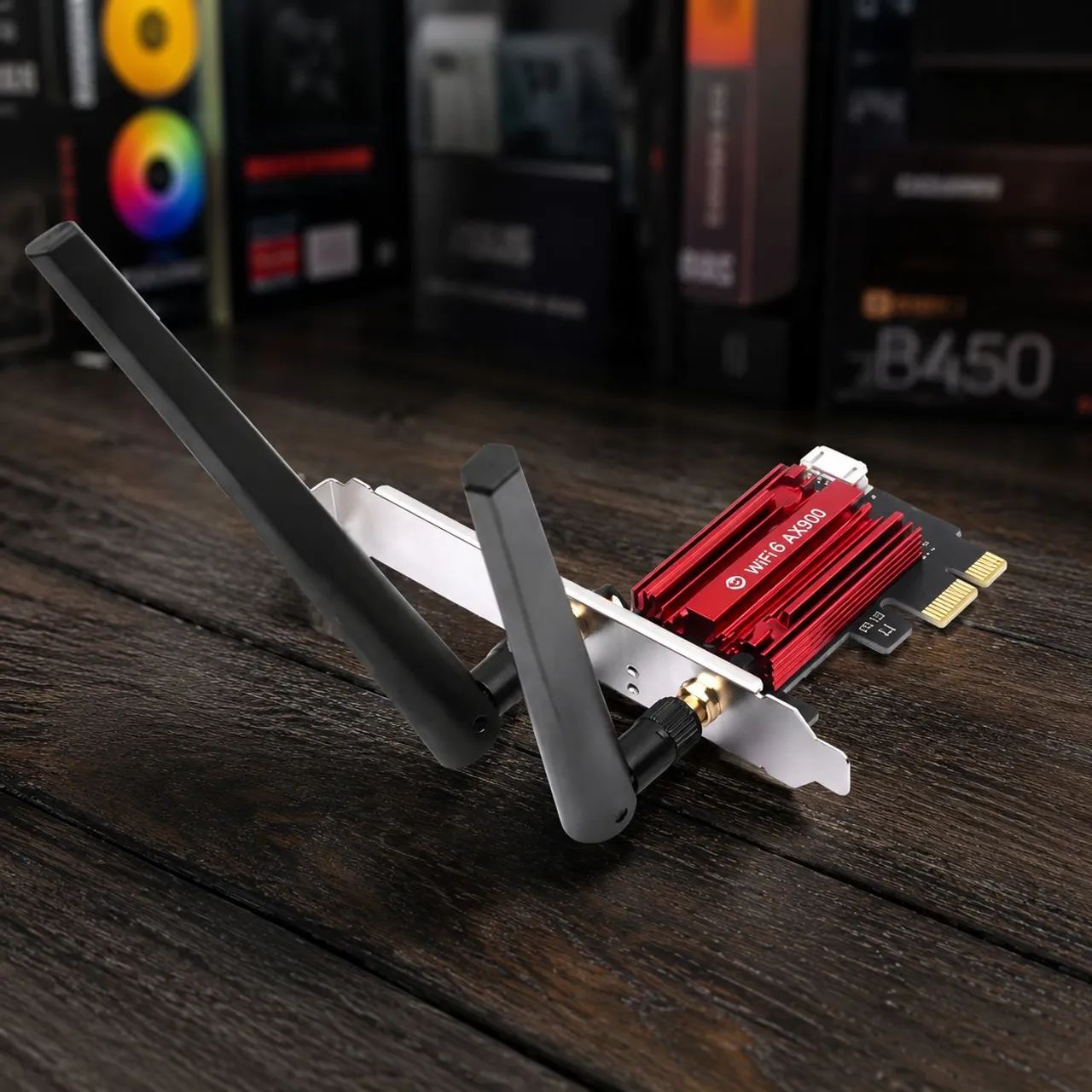Placa PCi bluetooth+ wi-fi Ax900