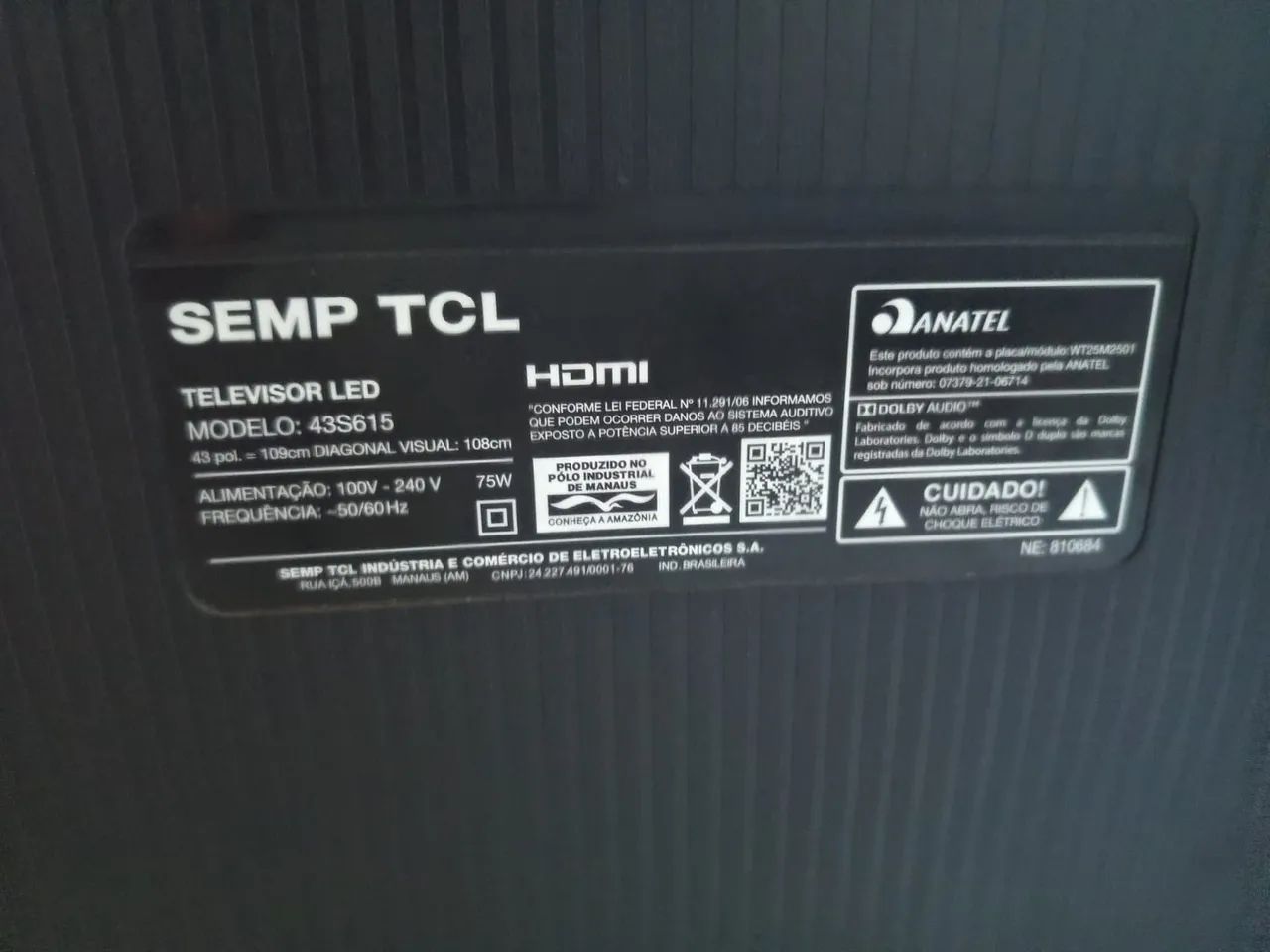 Vende-Se TV 43 polegadas - Foto 4