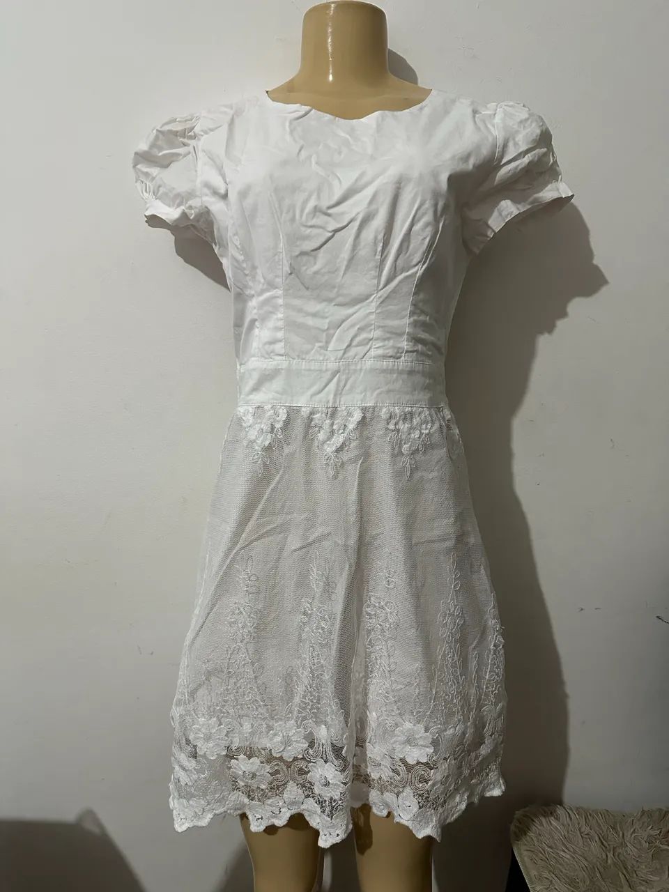 Vestido M branco  - Foto 3