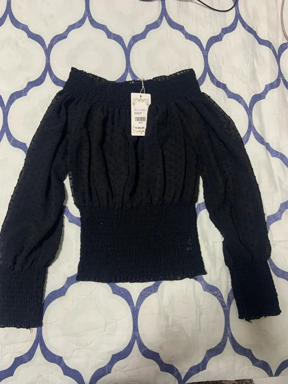 Blusa feminina ombro a ombro  - Foto 4
