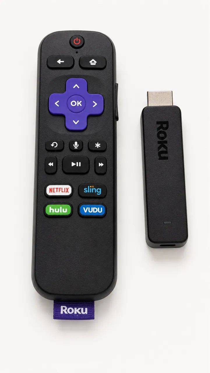 Roku Streaming Stick com Controle - Transforme sua TV comum em Smart TV