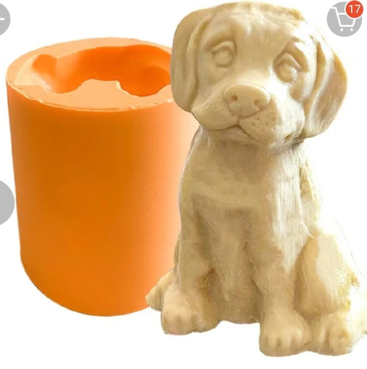 Molde Silicone Labrador