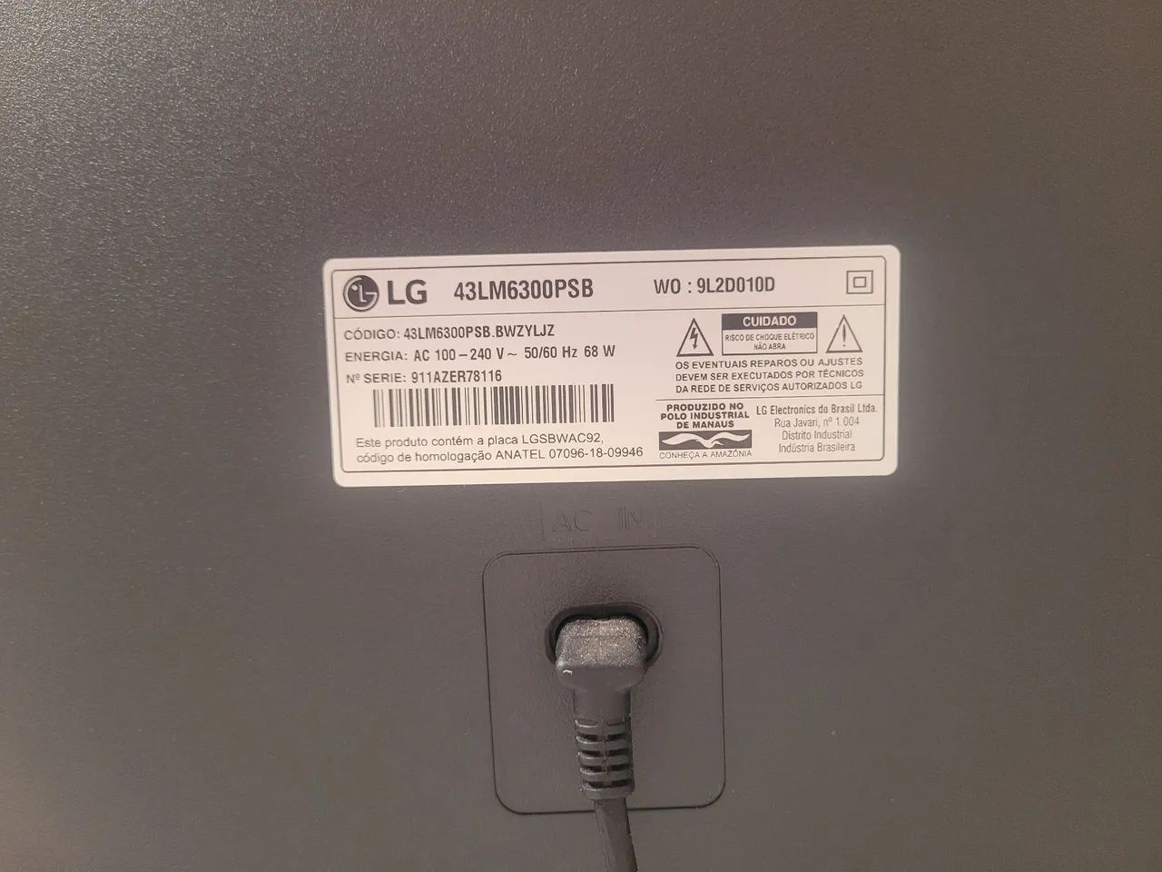 Smart TV LG 43 Full HD - Foto 2