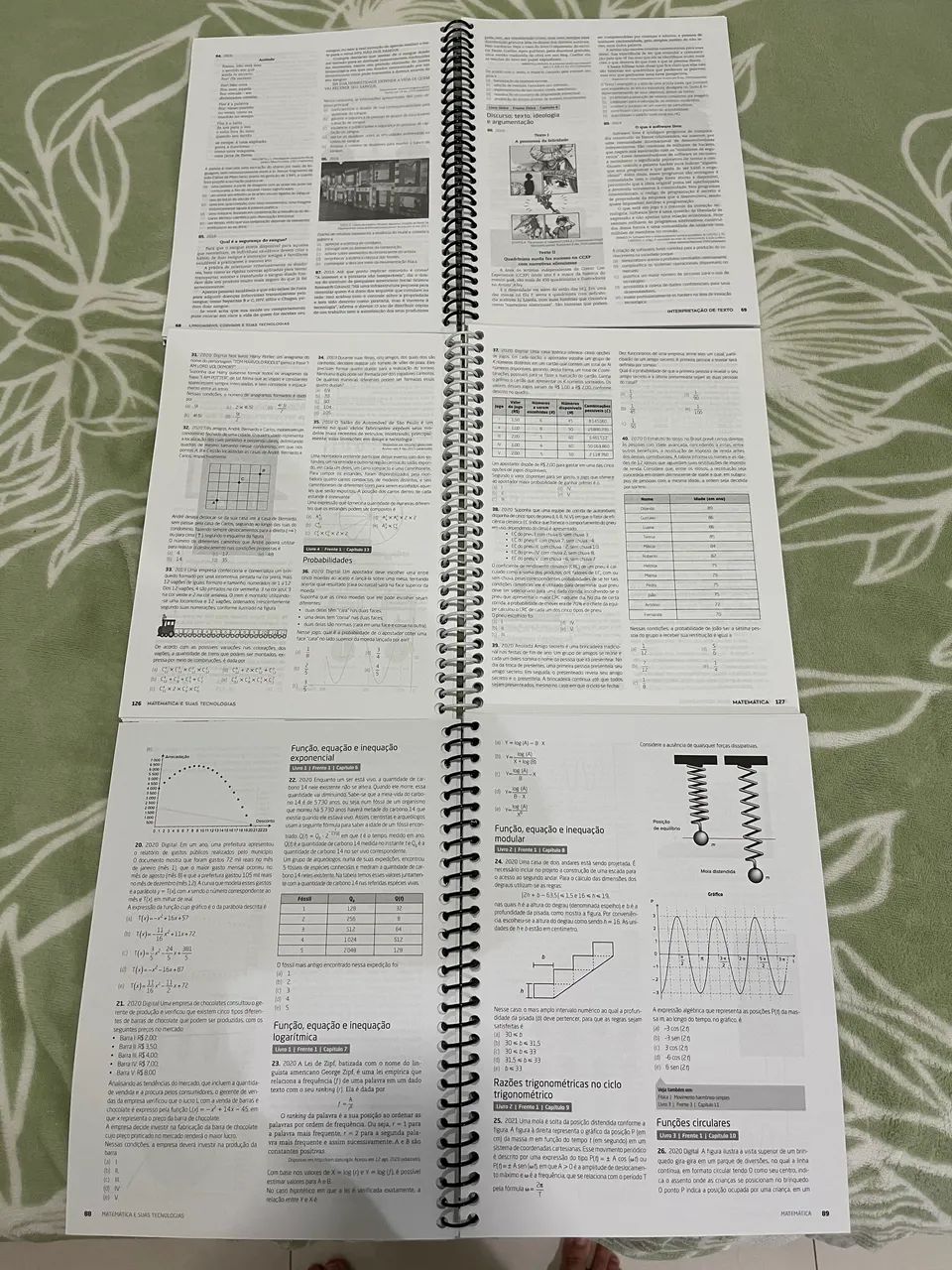 APOSTILA REVISÃO ENEM POLIEDRO 2016-2022 - Foto 2