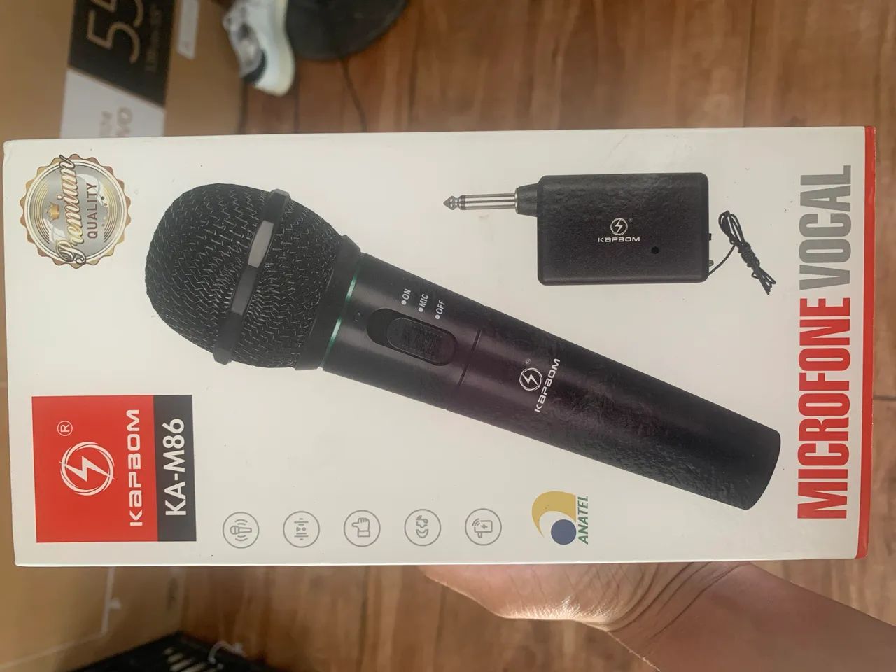 Microfone K86 Kapbum