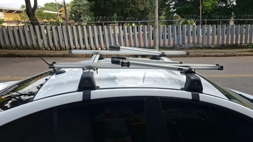 Rack de Teto + 2 Transbikes HB20 - Foto 2
