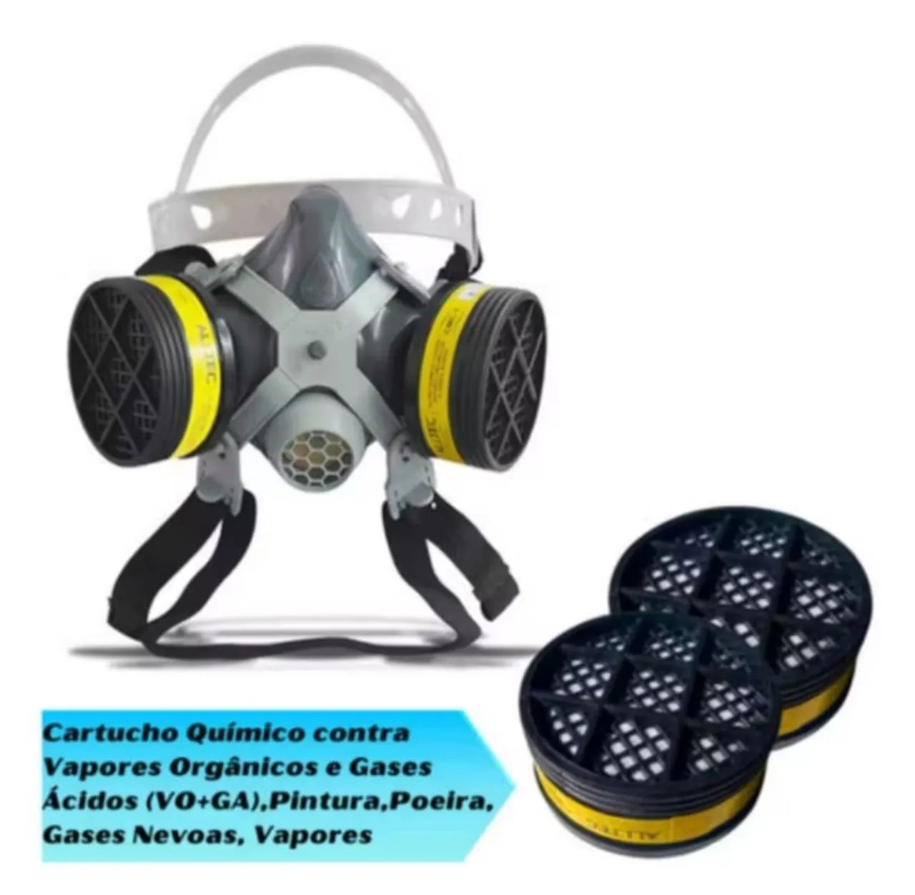 Kit mascara respiradora