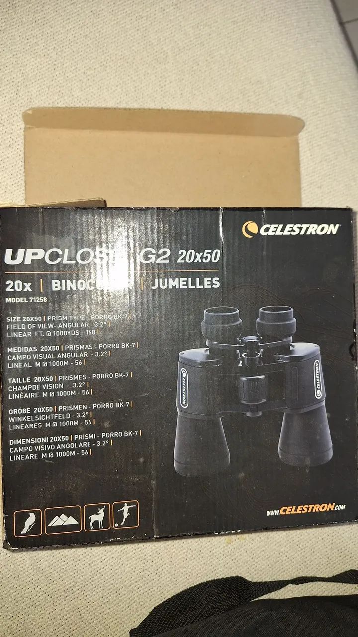 Binóculo G2 20x50 CELESTRON