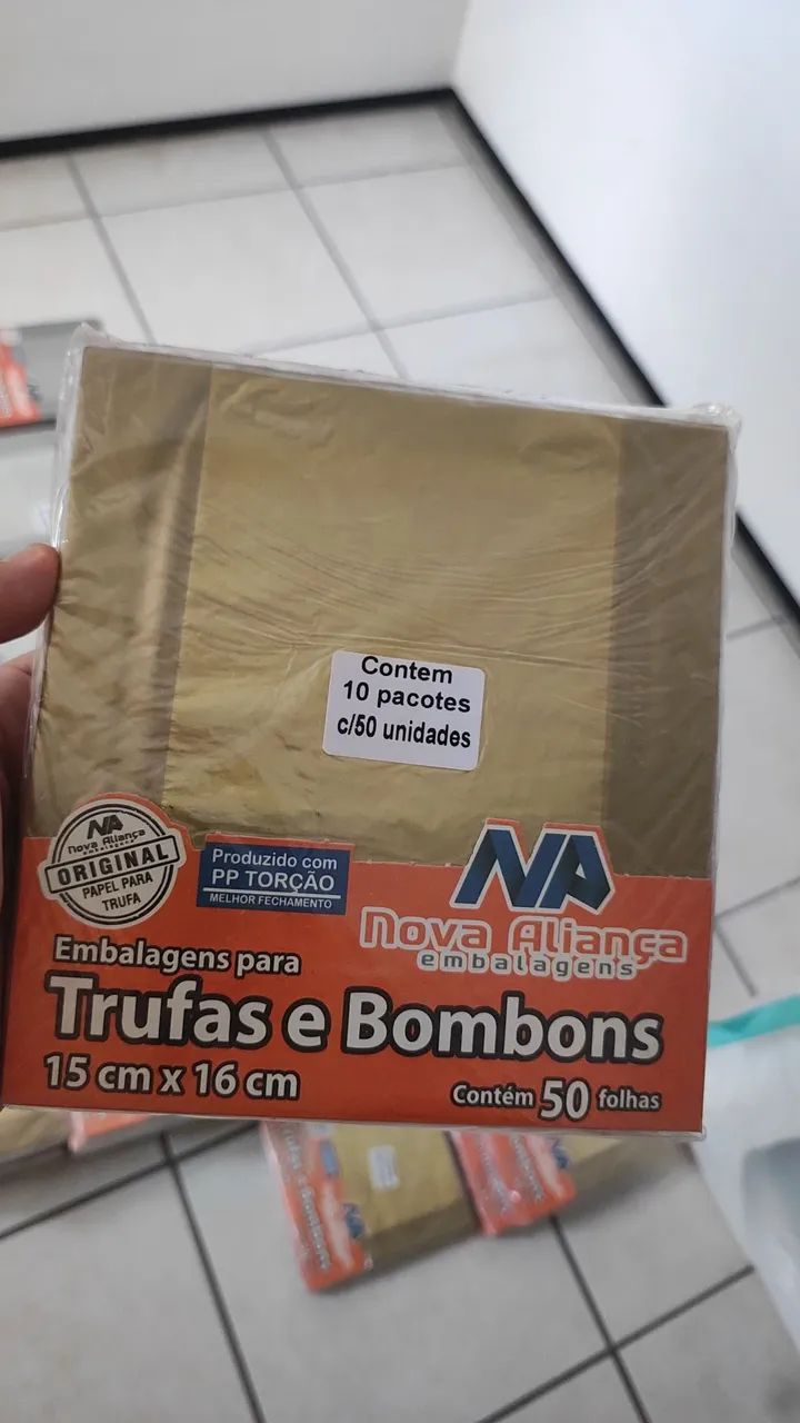 Embalagem de Trufas.