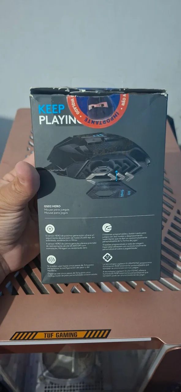Mouse Gamer Logitech G502 HERO - Foto 2