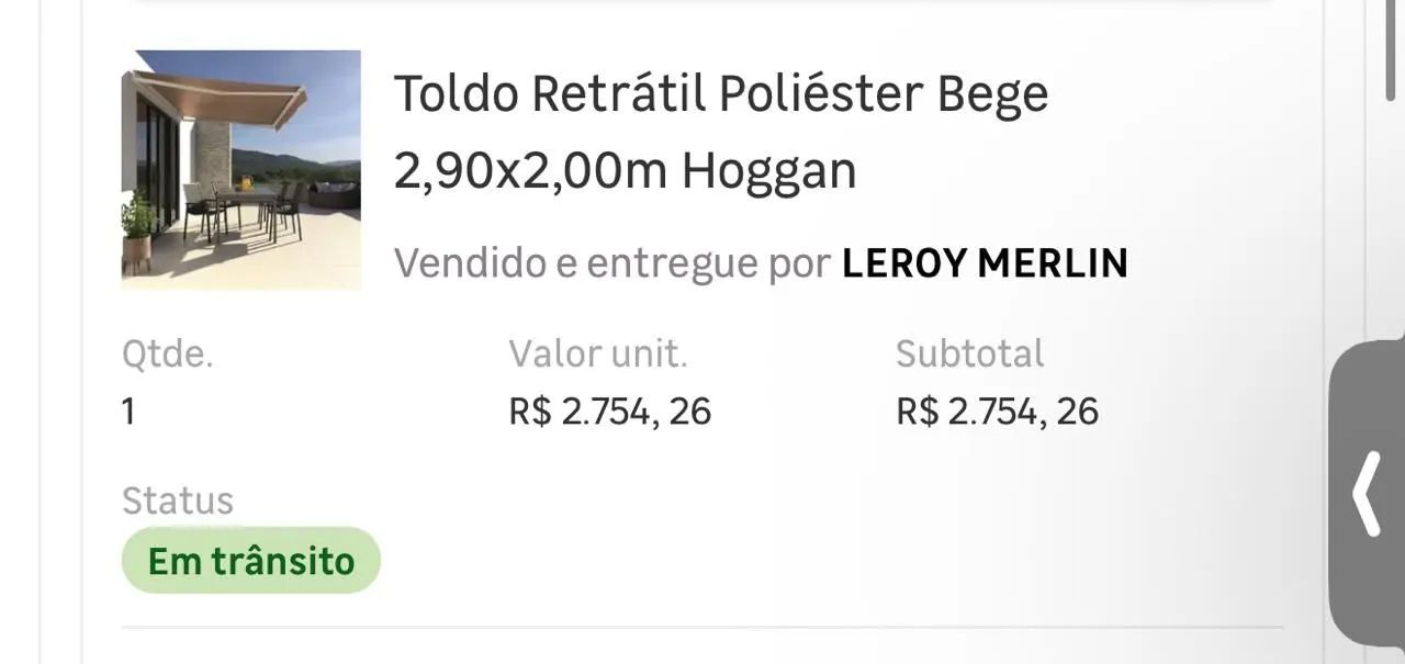 Toldo retrátil  - Foto 4