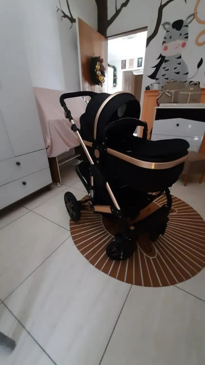 Carrinho de bebê 3 em 1 - Foto 4