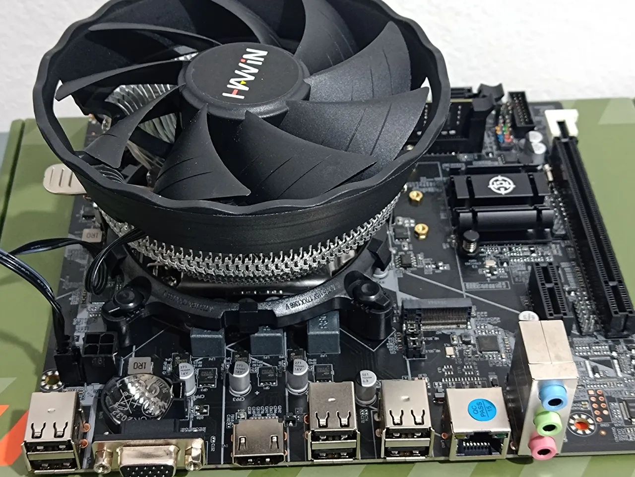 Kit Intel Core i5, placa mãe, cooler