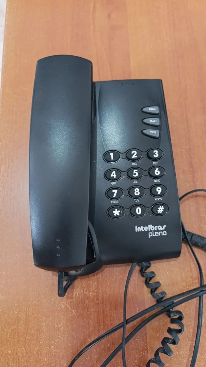Telefone com fio intelbras pleno 300ms