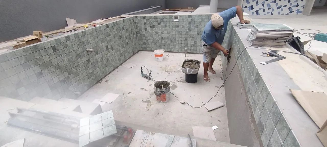 Instalação de piso
