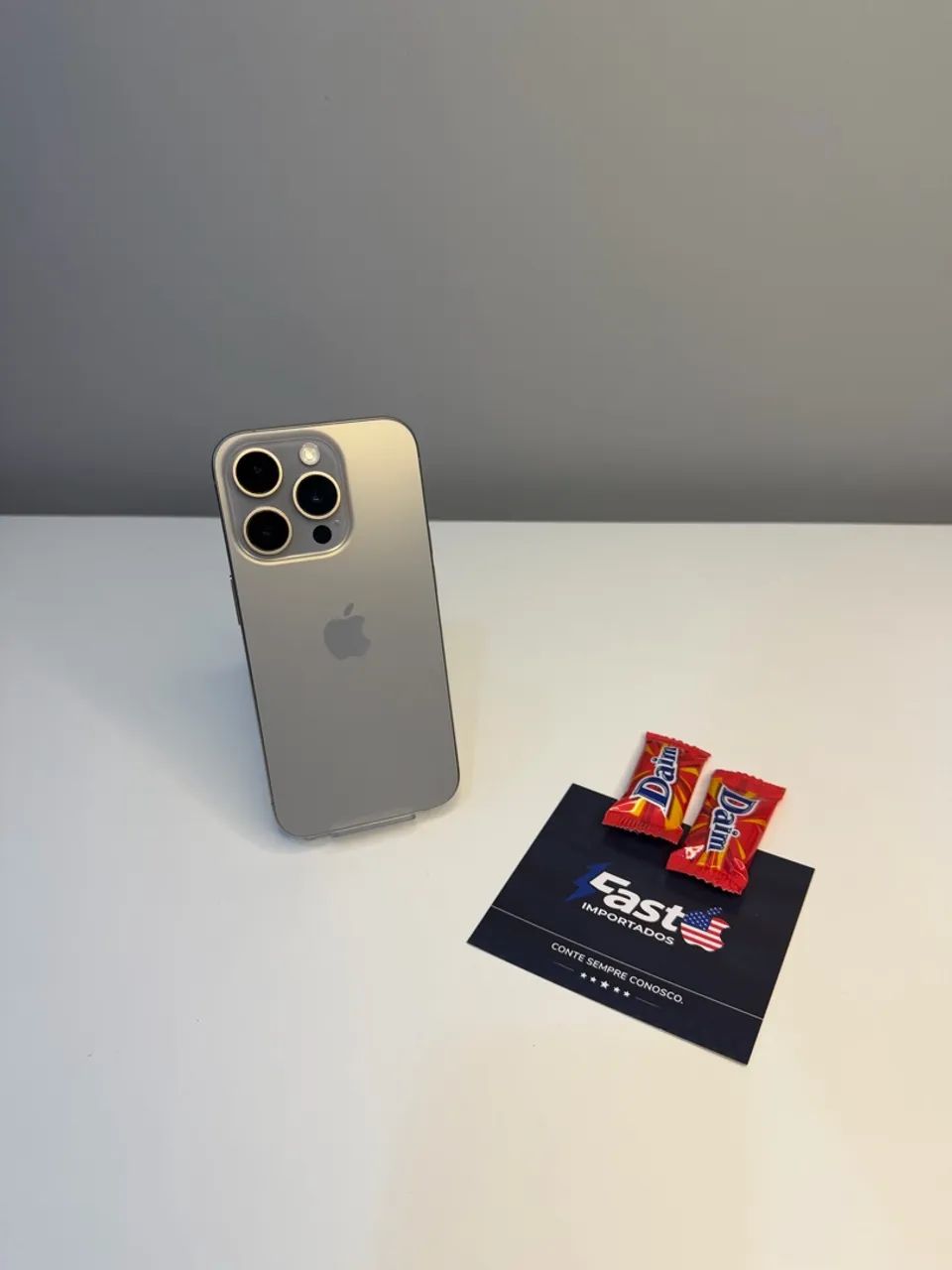 iPhone 15 Pro 128Gb Natural - IMPECÁVEL 