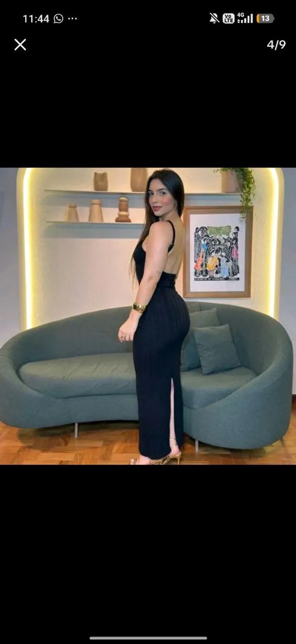 Vestido longo ribaninha  - Foto 3