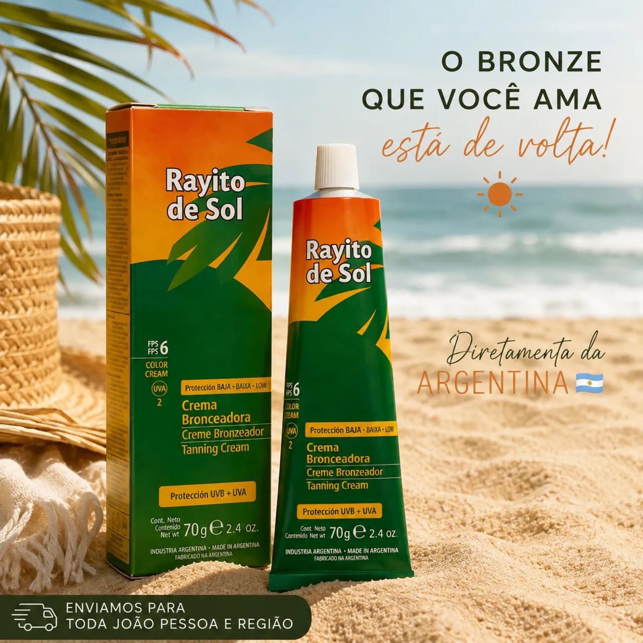 BRONZEADOR RAYITO DE SOL