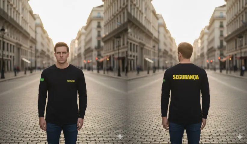 Camiseta de Segurança Longa