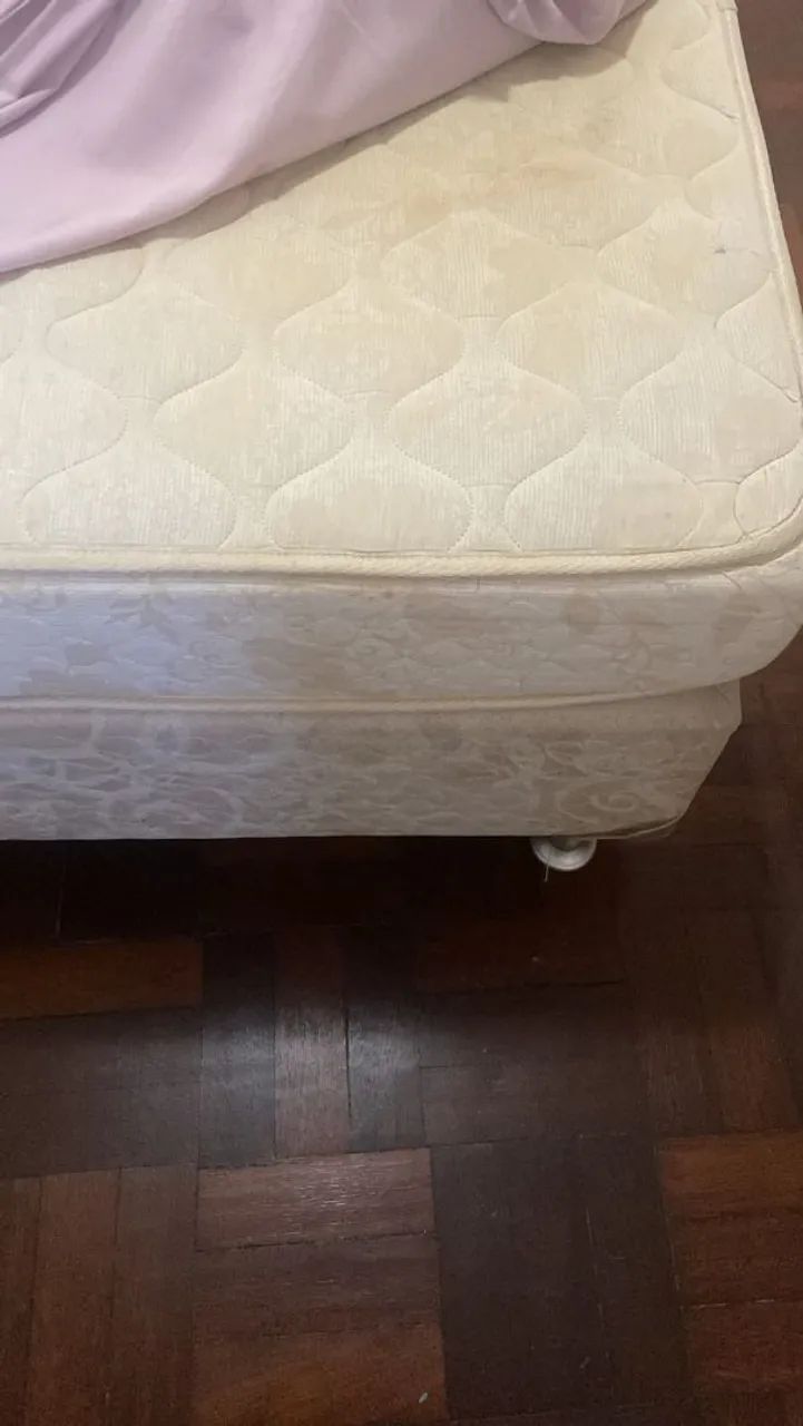 Cama + colchão box casal Ortobom - Foto 4
