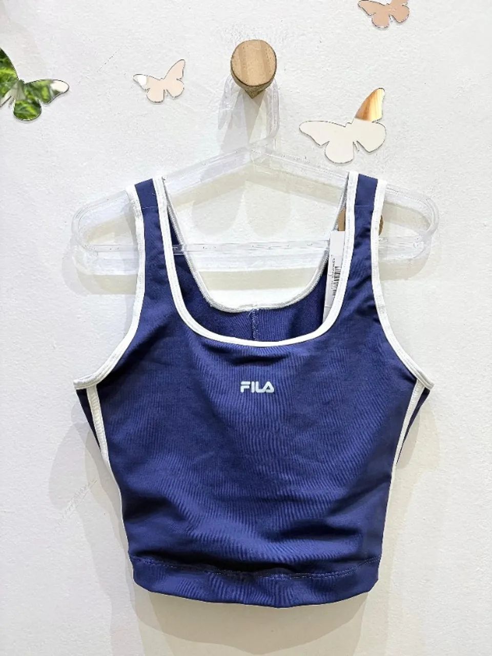 Top Fila Slim Line Tennis Sports Club Feminino - Foto 5