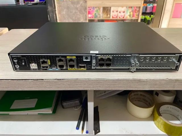 Roteador Cisco Isr 4321 K9 Usado Com Fonte - Foto 3