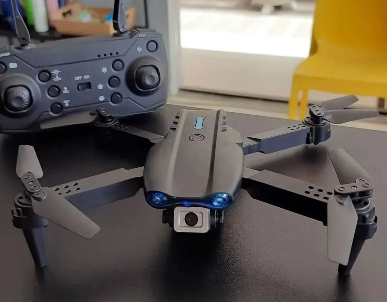 Drone com câmera filma tira foto produto novo  - Foto 2