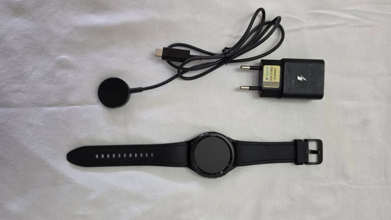SAMSUNG GALAXY WATCH6 CLASSIC LTE 43MM - IMPECÁVEL! - Foto 2