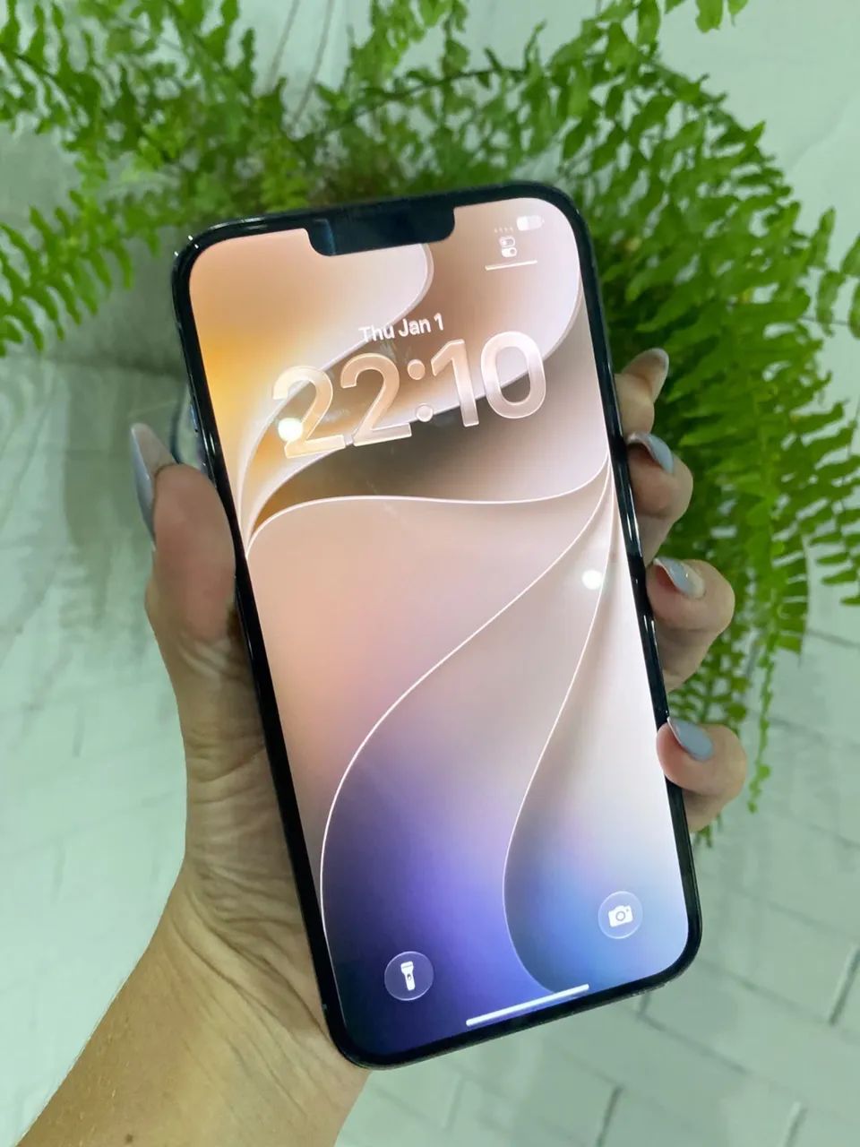 iPhone 13 Pro Max 128gb - Azul / 90% - 2.899,99 - Celulares e