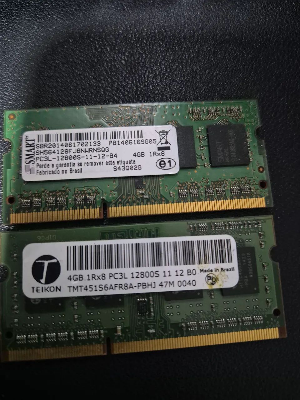 Kit Memória RAM 8GB (2x4GB) DDR3 para Notebook e MacBook