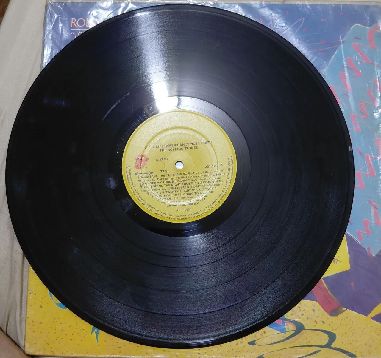 LP em vinil da banda The Rolling Stones- Vintage 1981 - Foto 4