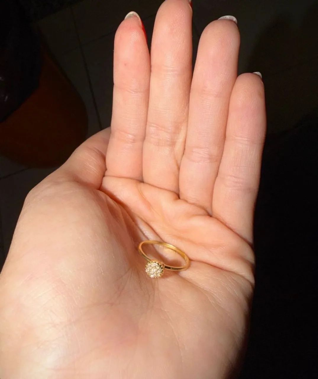 Anel de ouro 18k vivara com diamantes  - Foto 5