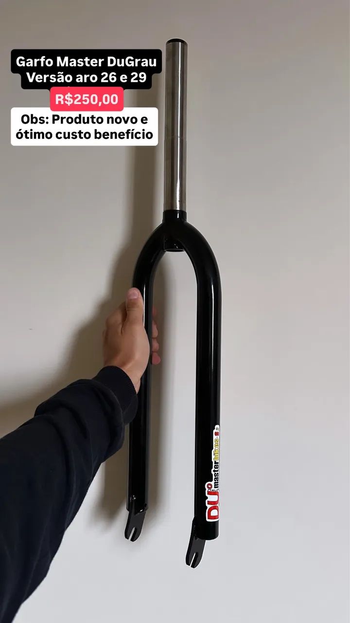 Garfo Master Dugrau / Grau / Pump / Dirt / Welling / Evo