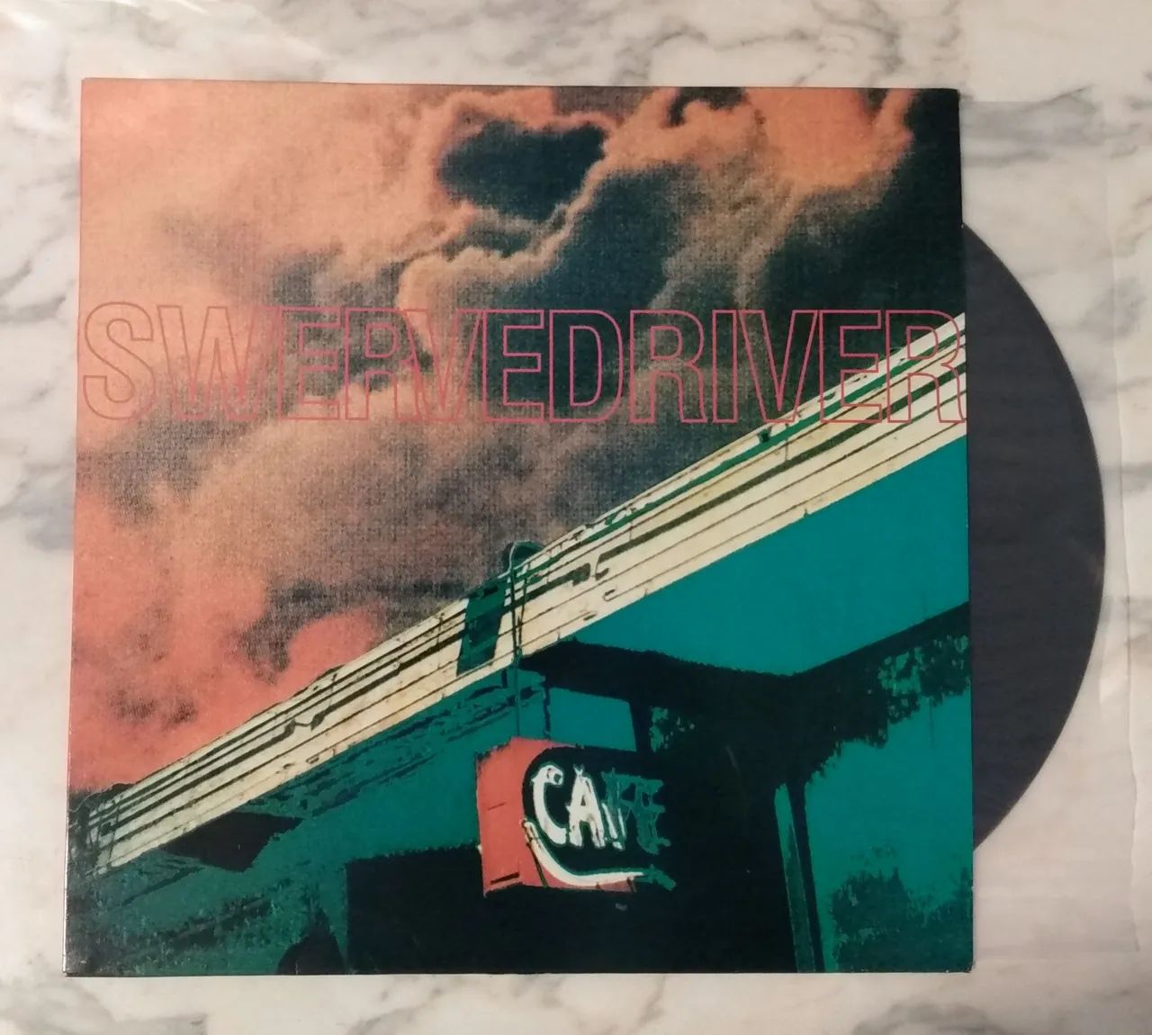 Disco de Vinil EP Swervedriver Rave Down Creation 1990