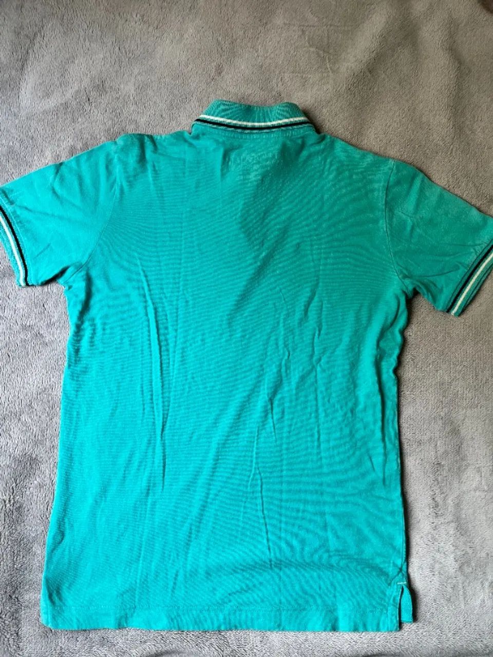 polo aeropostale azul turques básica premium - Foto 2