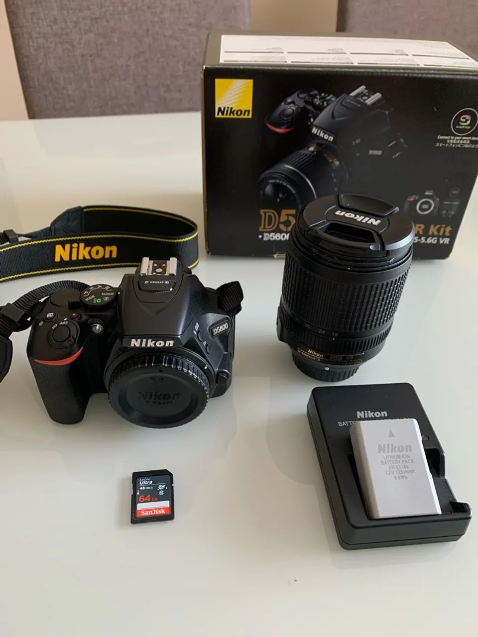 Câmera DSLR Nikon D5600  - Foto 5