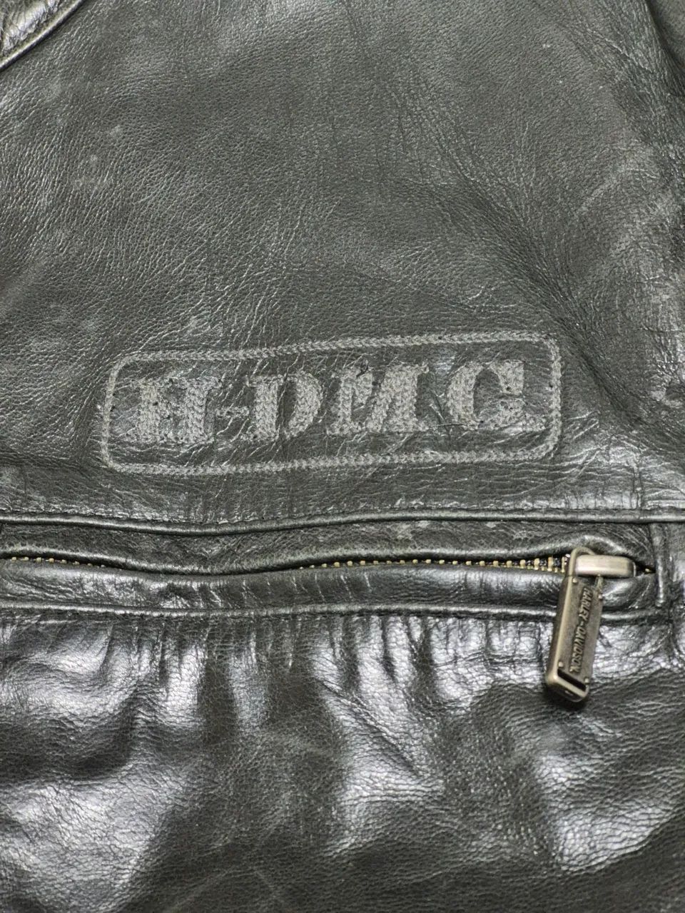 Jaqueta Harley Davidson Vintage #1 Black Label couro - Foto 5